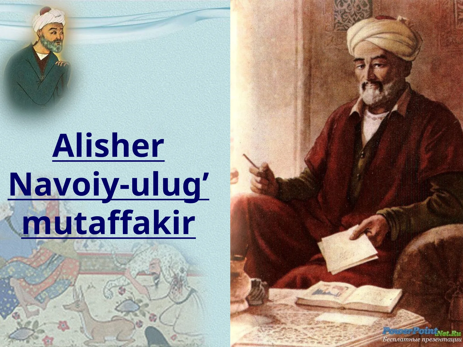 Alisher Navoiy-ulug’ mutaffakir 1