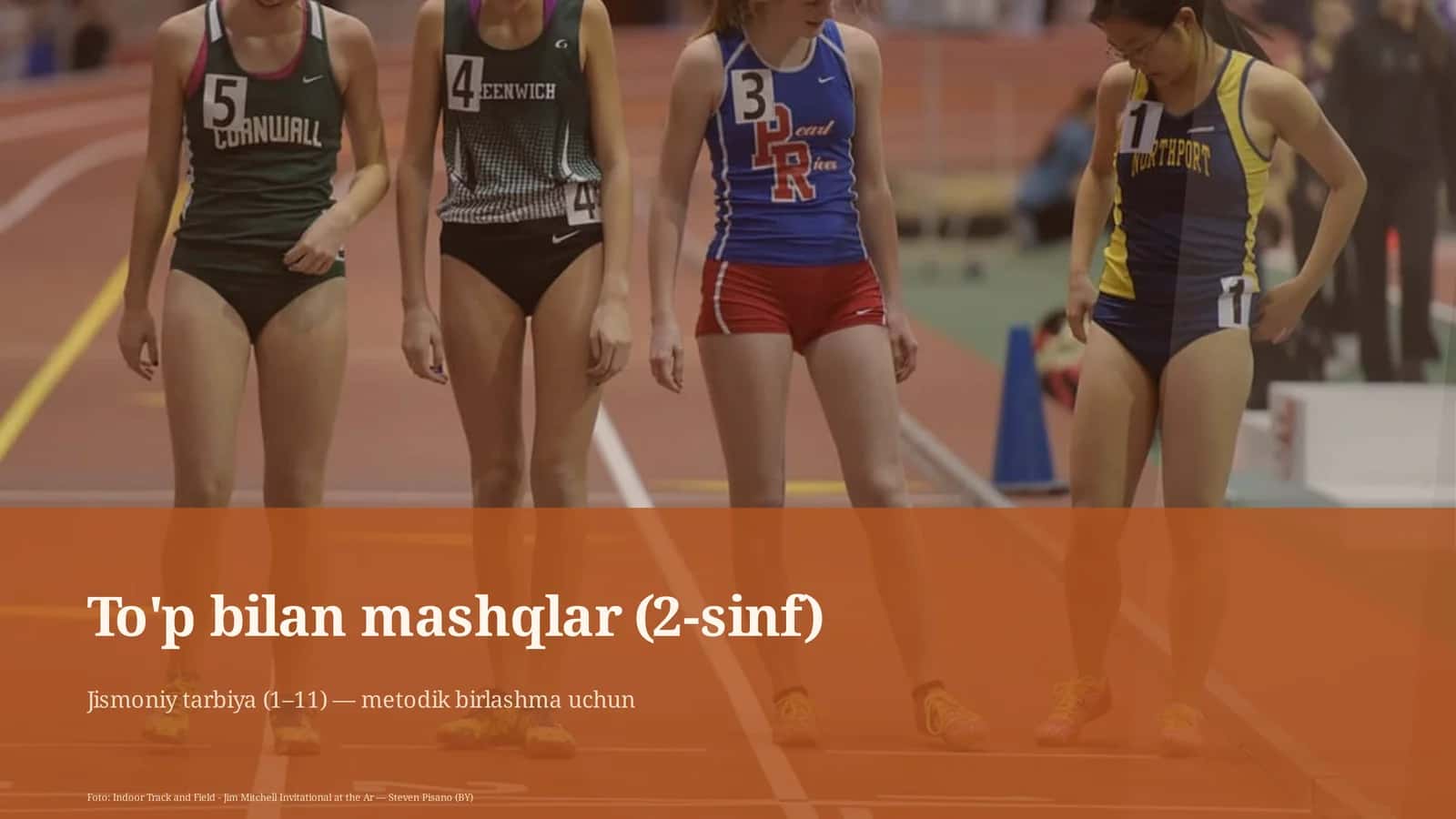 To'p bilan mashqlar (2-sinf) 1