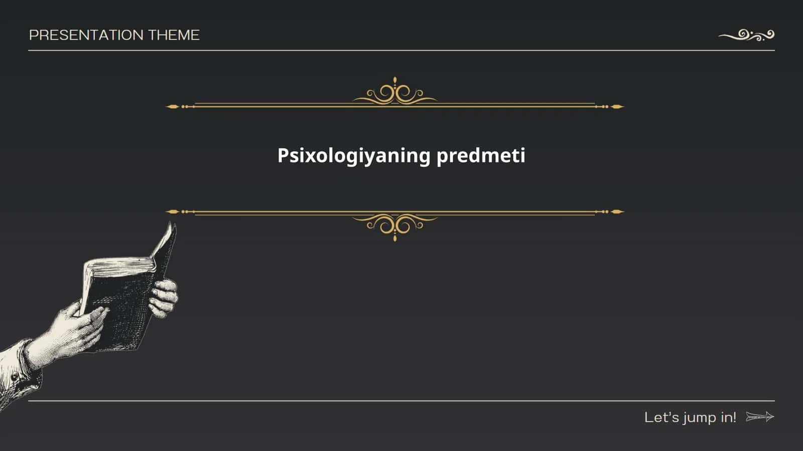 Psixologiyaning predmeti 1
