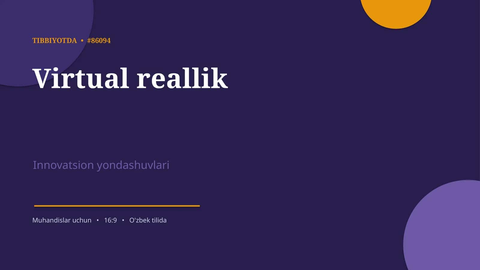 Virtual reallik 1