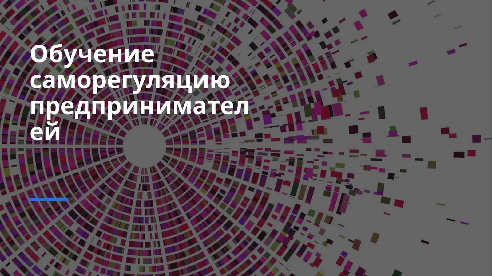 Обучение саморегуляцию предпринимателей 1