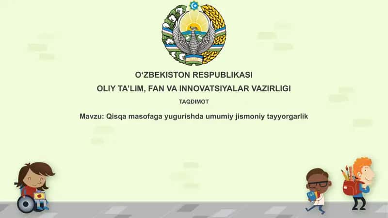 Umumiy jismoniy tayyorgarlik 1