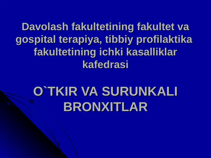 O`TKIR BRONXIT 1