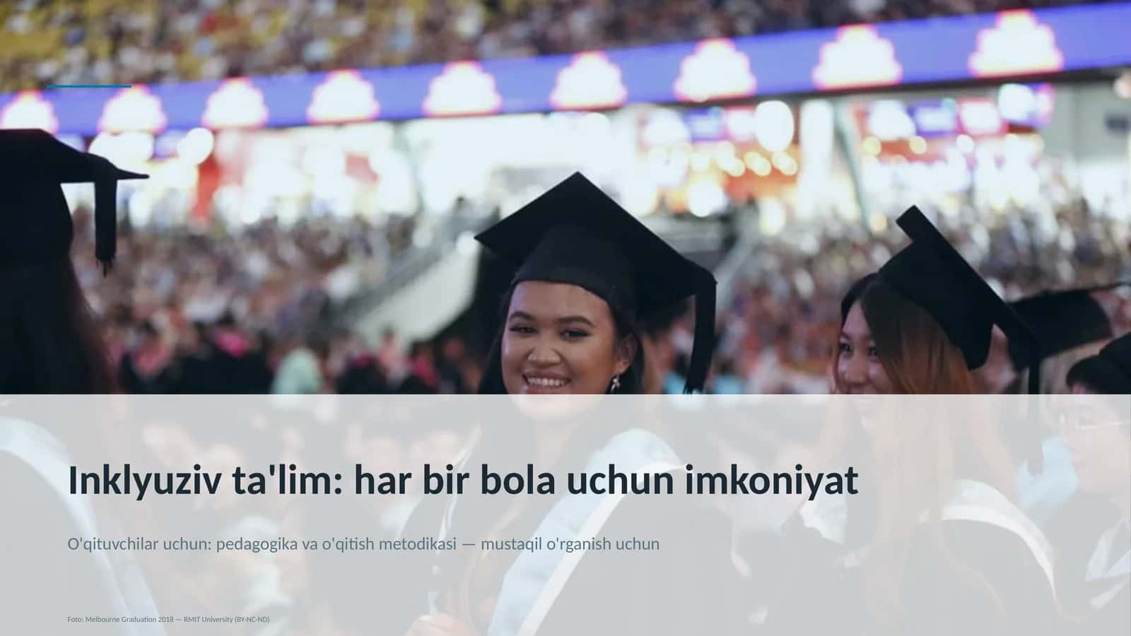 Inklyuziv ta'lim: har bir bola uchun imkoniyat 1