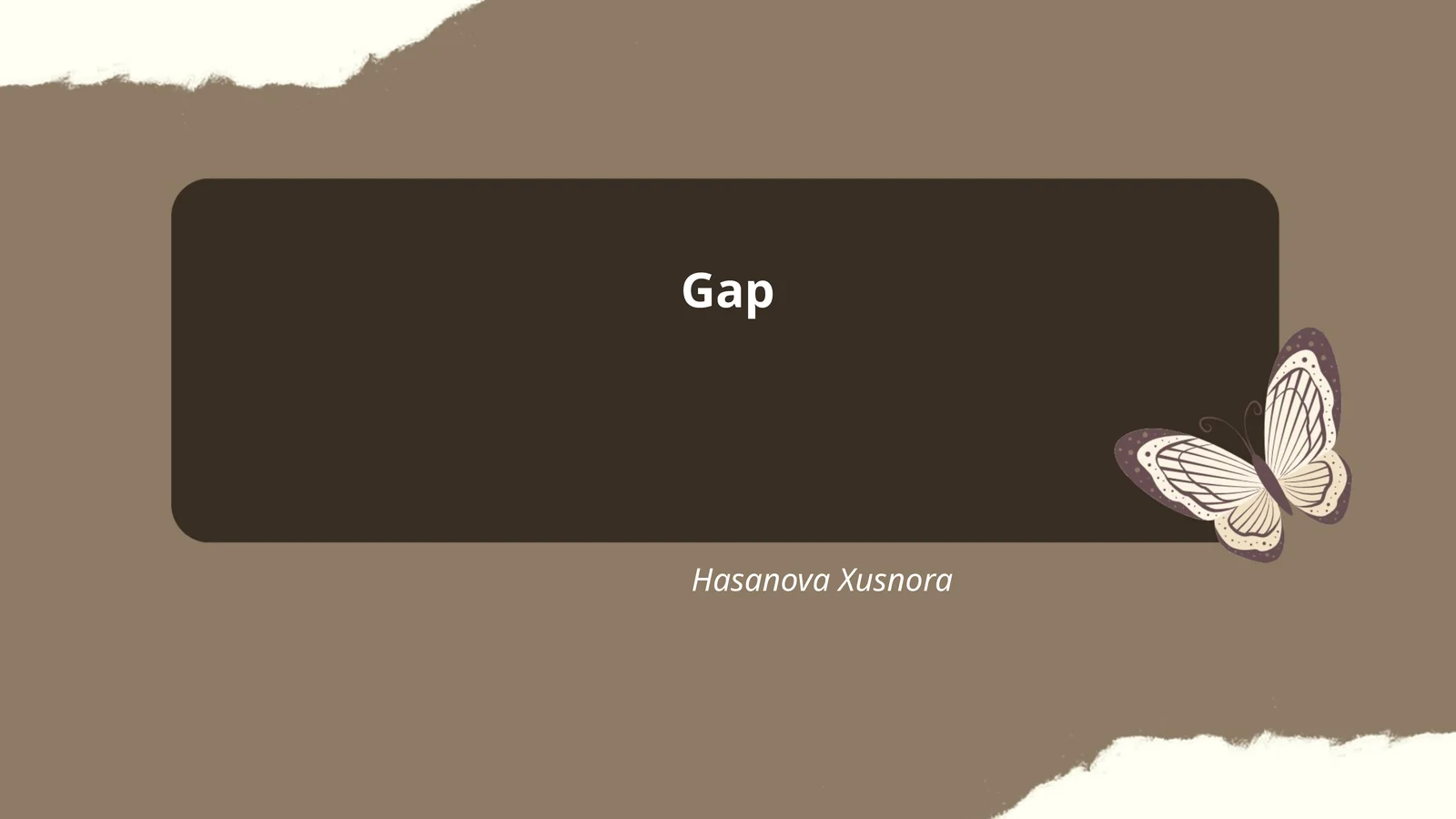 Gapning ma'nosi 1