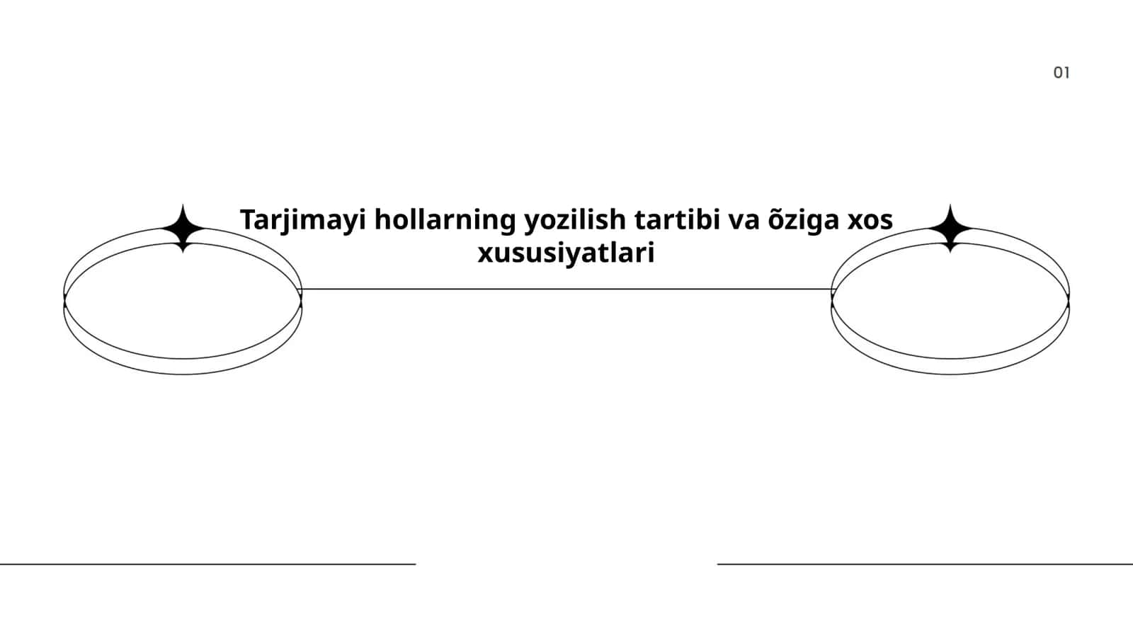 Tarjimayi hollarning yozilish tartibi va õziga xos xususiyatlari 1