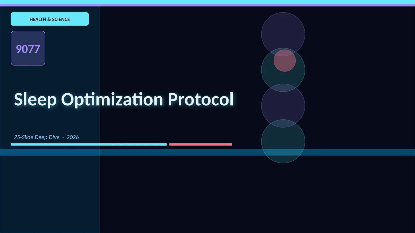 Sleep Optimization Protocol 1