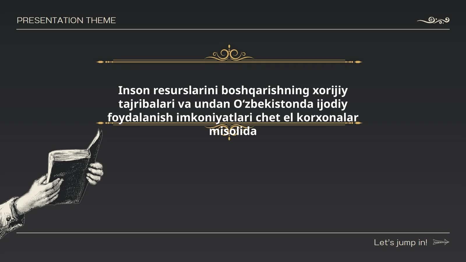 Xorijiy Inson Resurslari Boshqaruvi Tizimlari 1