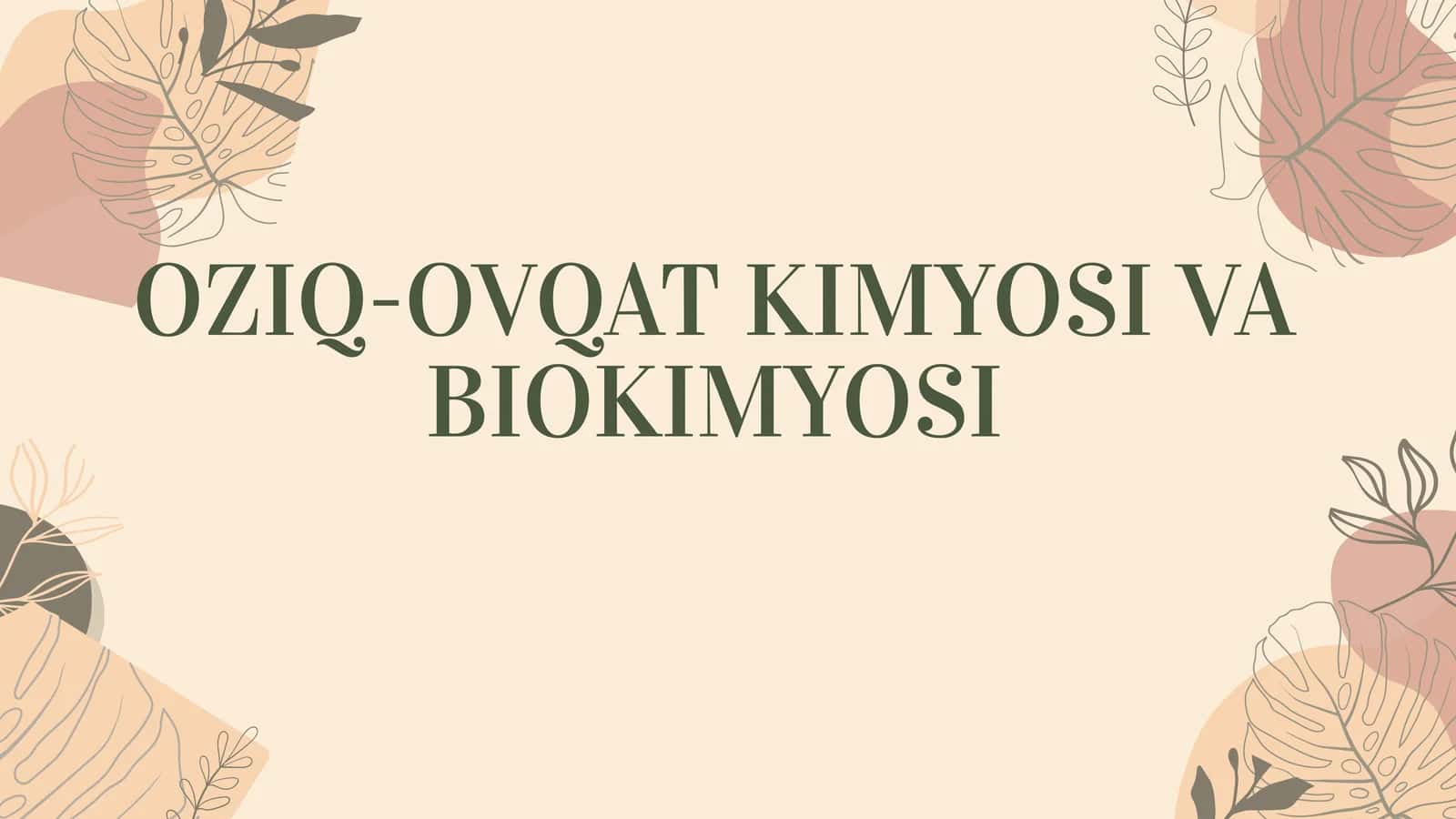 Vitaminlar ta'sirida kelib chiqadigan kasalliklar. 1