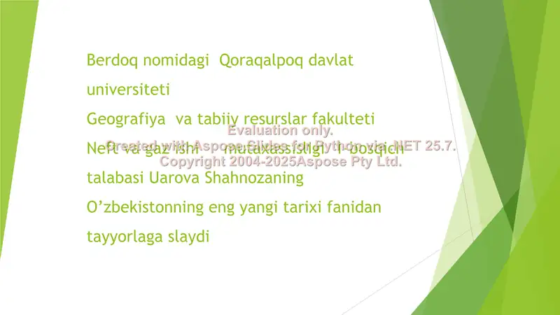Buxoro xonligi tarixi 1