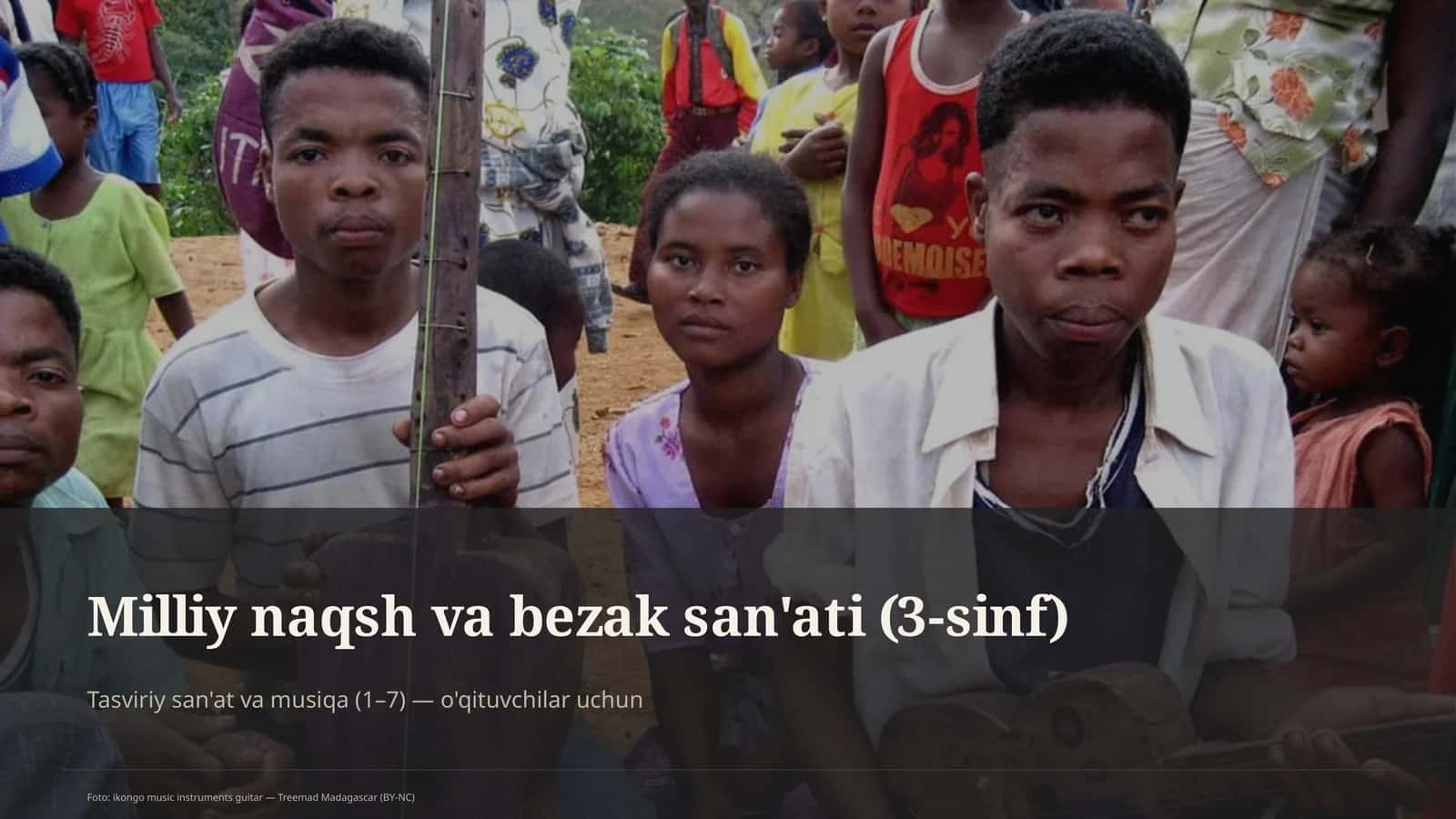 Milliy naqsh va bezak san'ati (3-sinf) 1