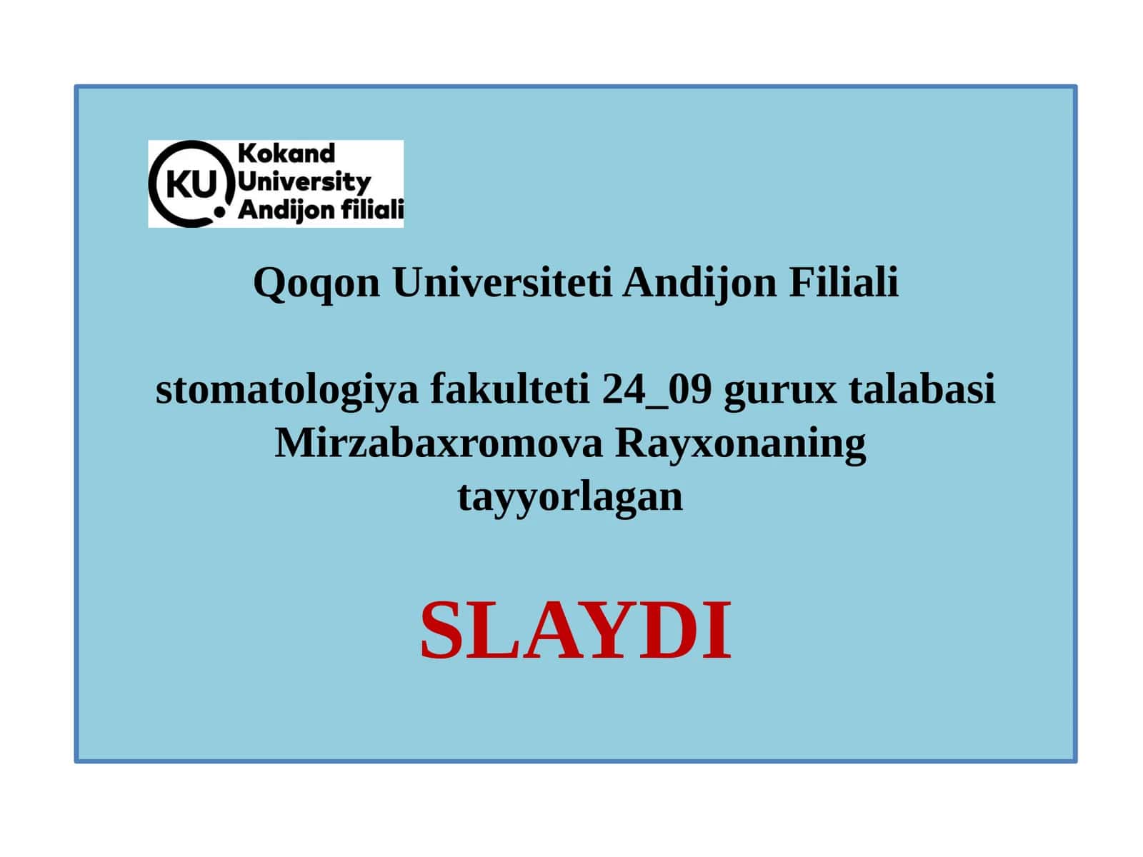 TISH TO'QIMALARINING FOLIKULYAR RIVOJLANISH DAVRIDA YUZAGA KELADIGAN SHIKASTLANISHLAR 1