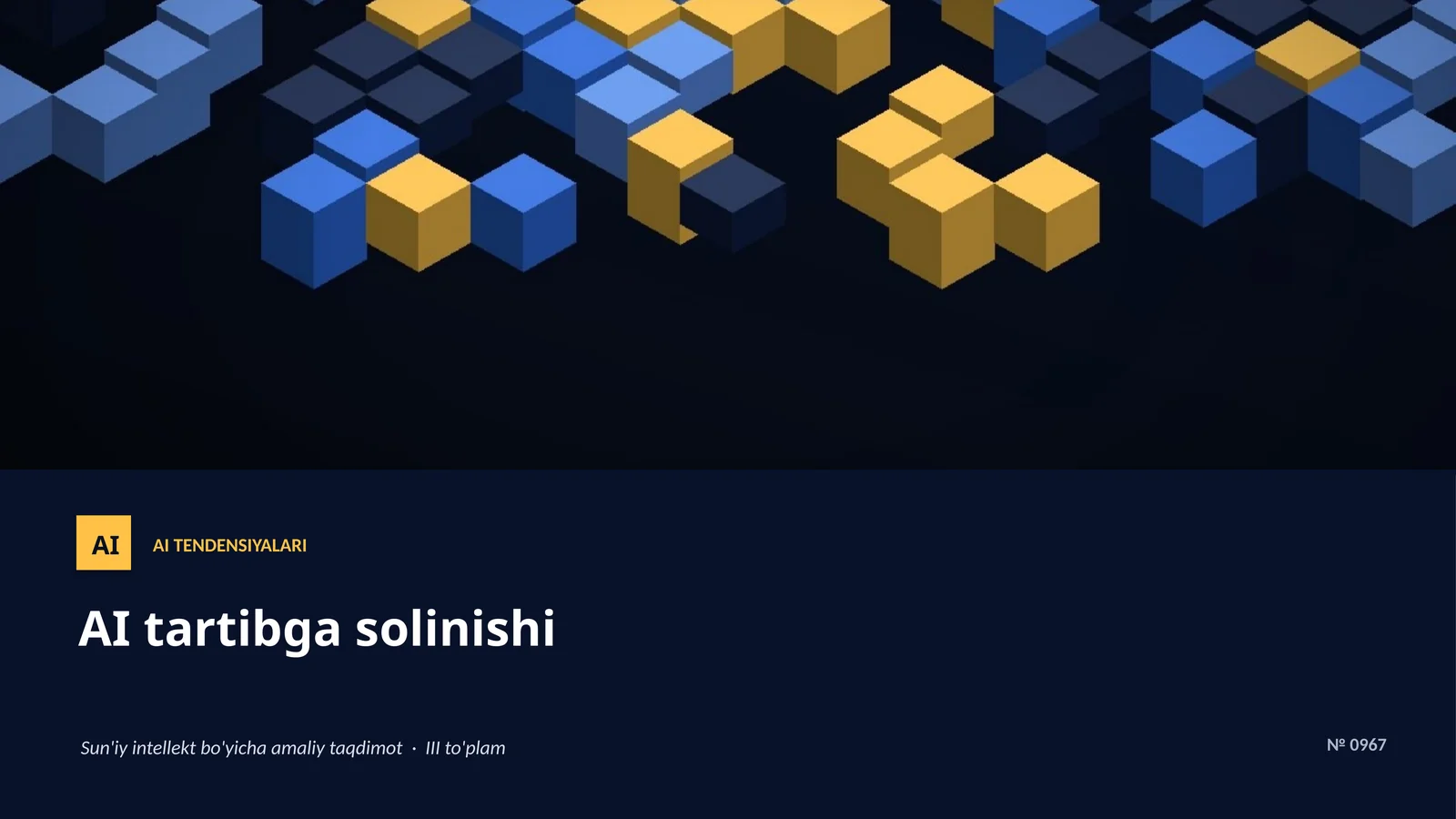 AI TENDENSIYALARI 1