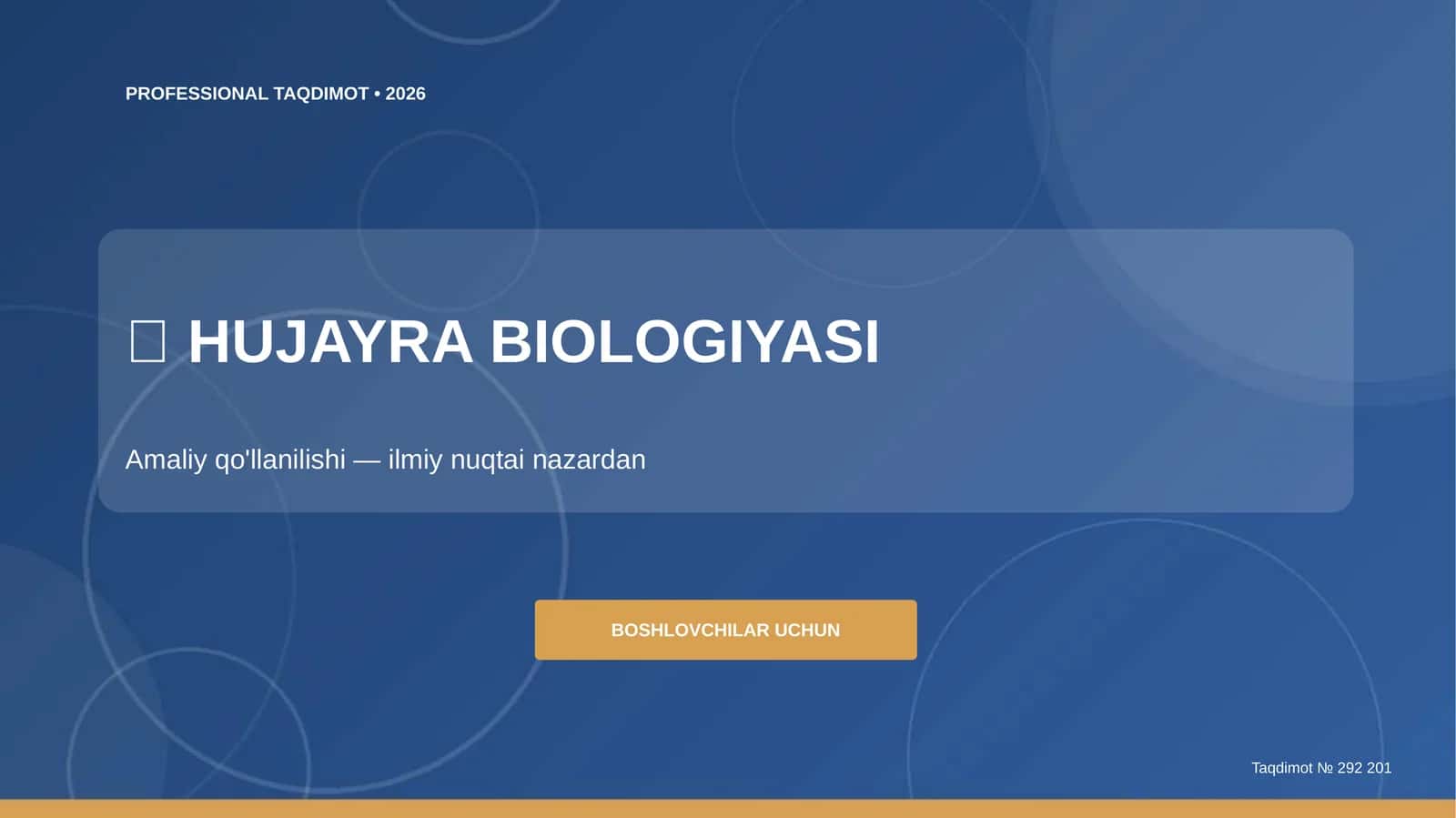 HUJAYRA BIOLOGIYASI 1