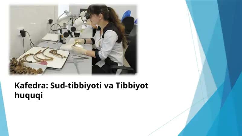 Tirik shaxslar ekspertizasi 1