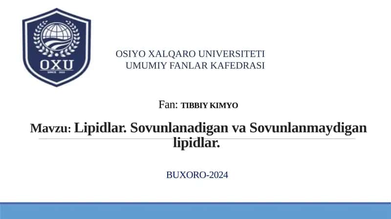Lipidlаr 1