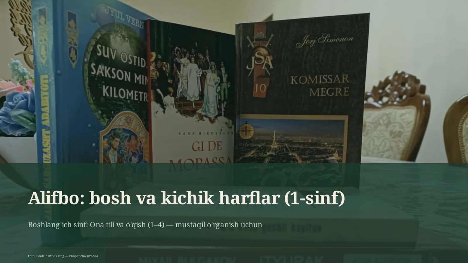 Alifbo: bosh va kichik harflar (1-sinf) 1
