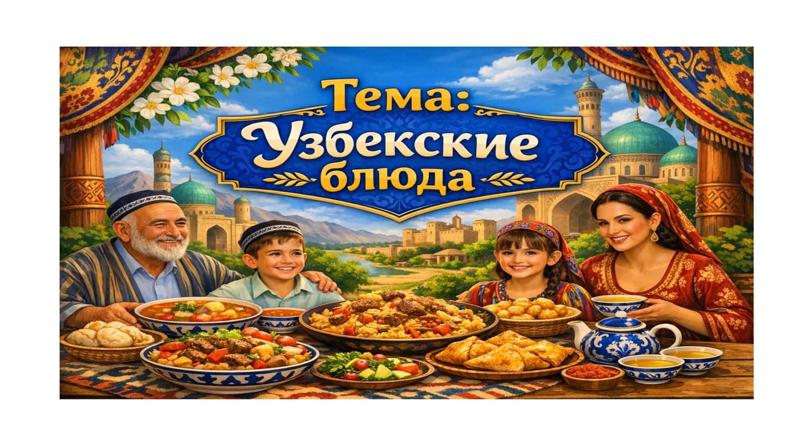 Национальная кухня Узбекистана 1