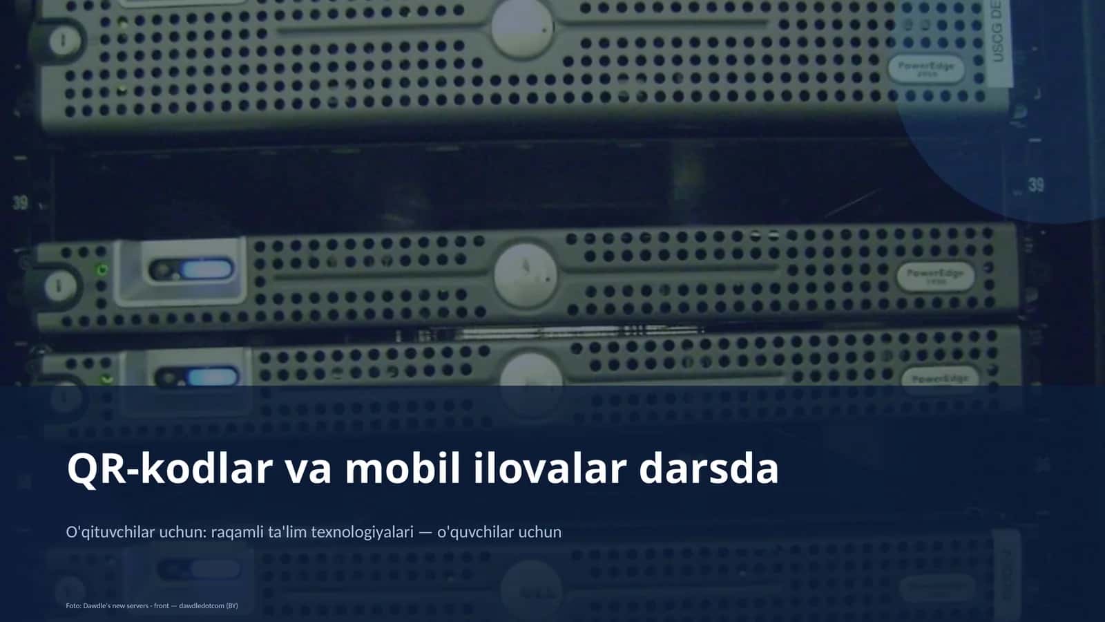 QR-kodlar va mobil ilovalar darsda 1