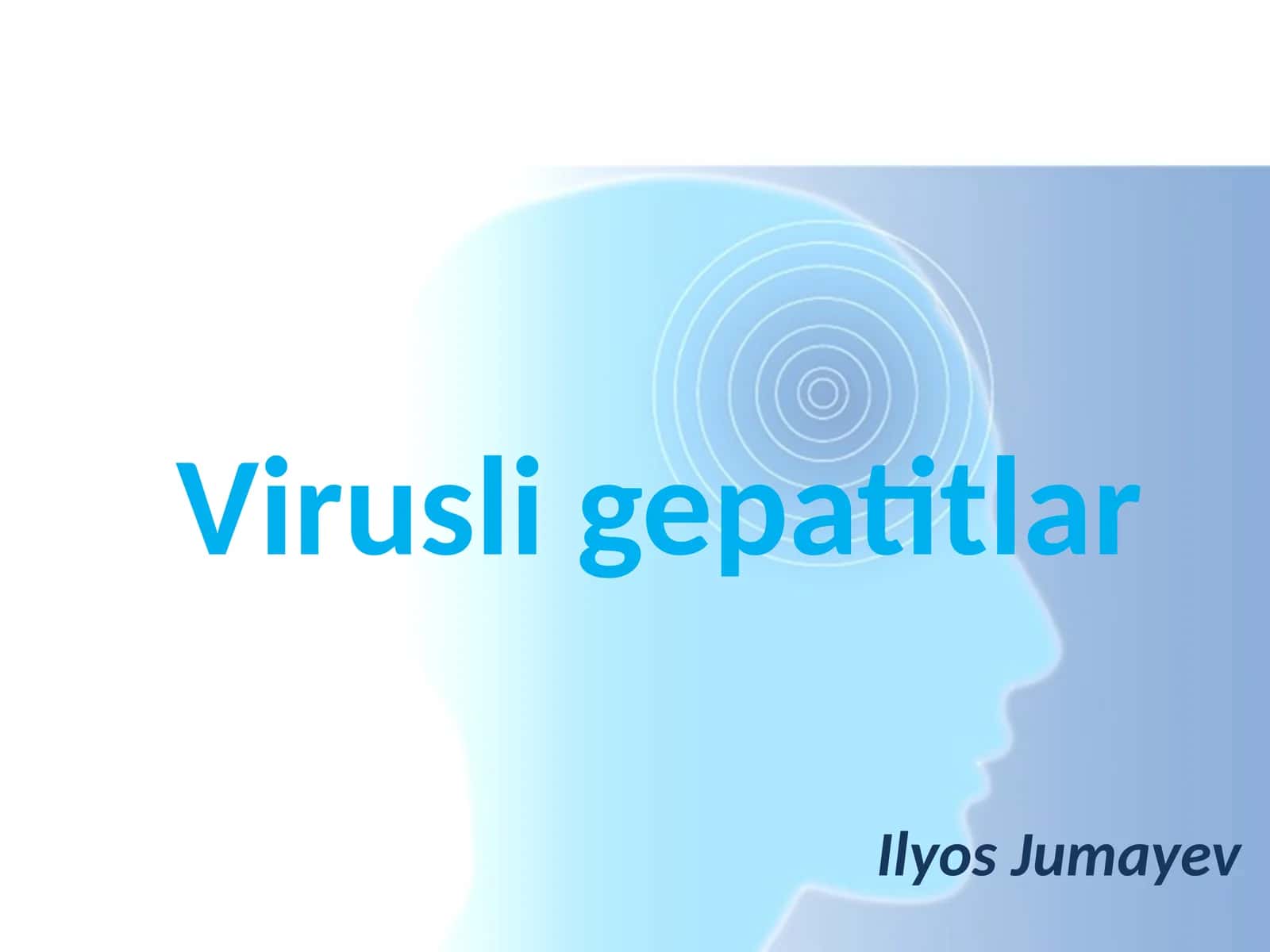 Virusli gepatitlar 1