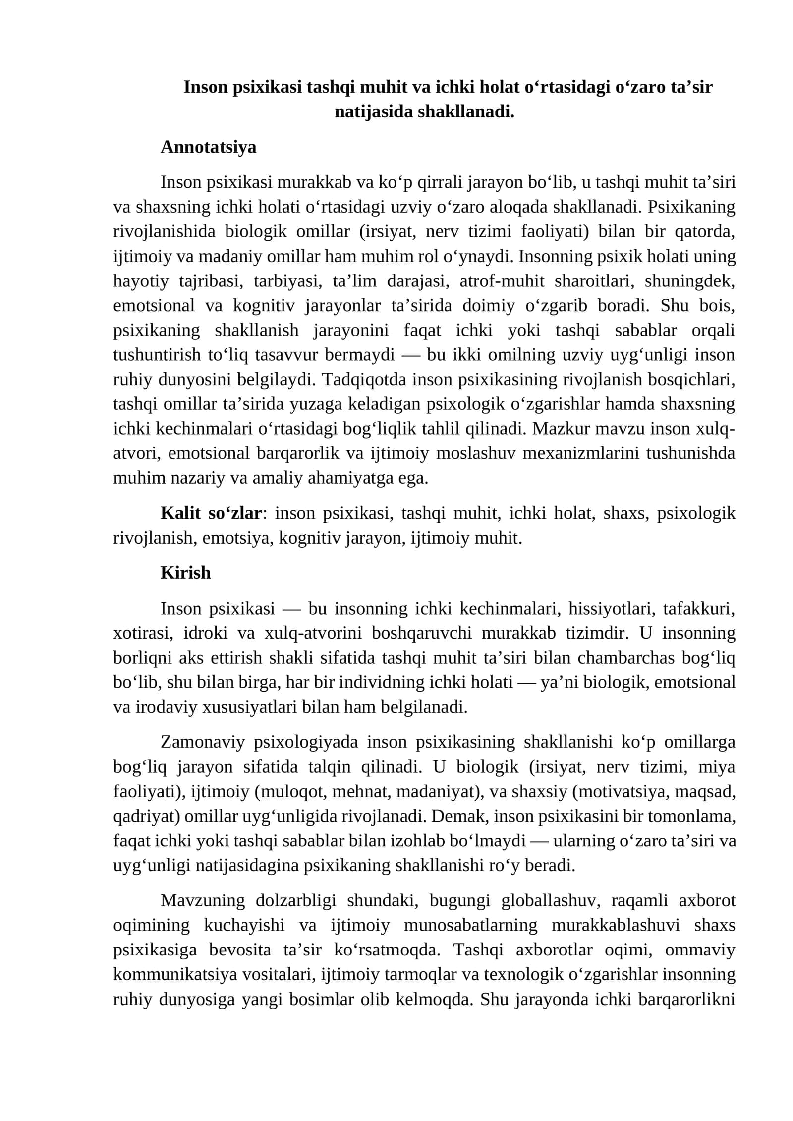 Psixik holat 1