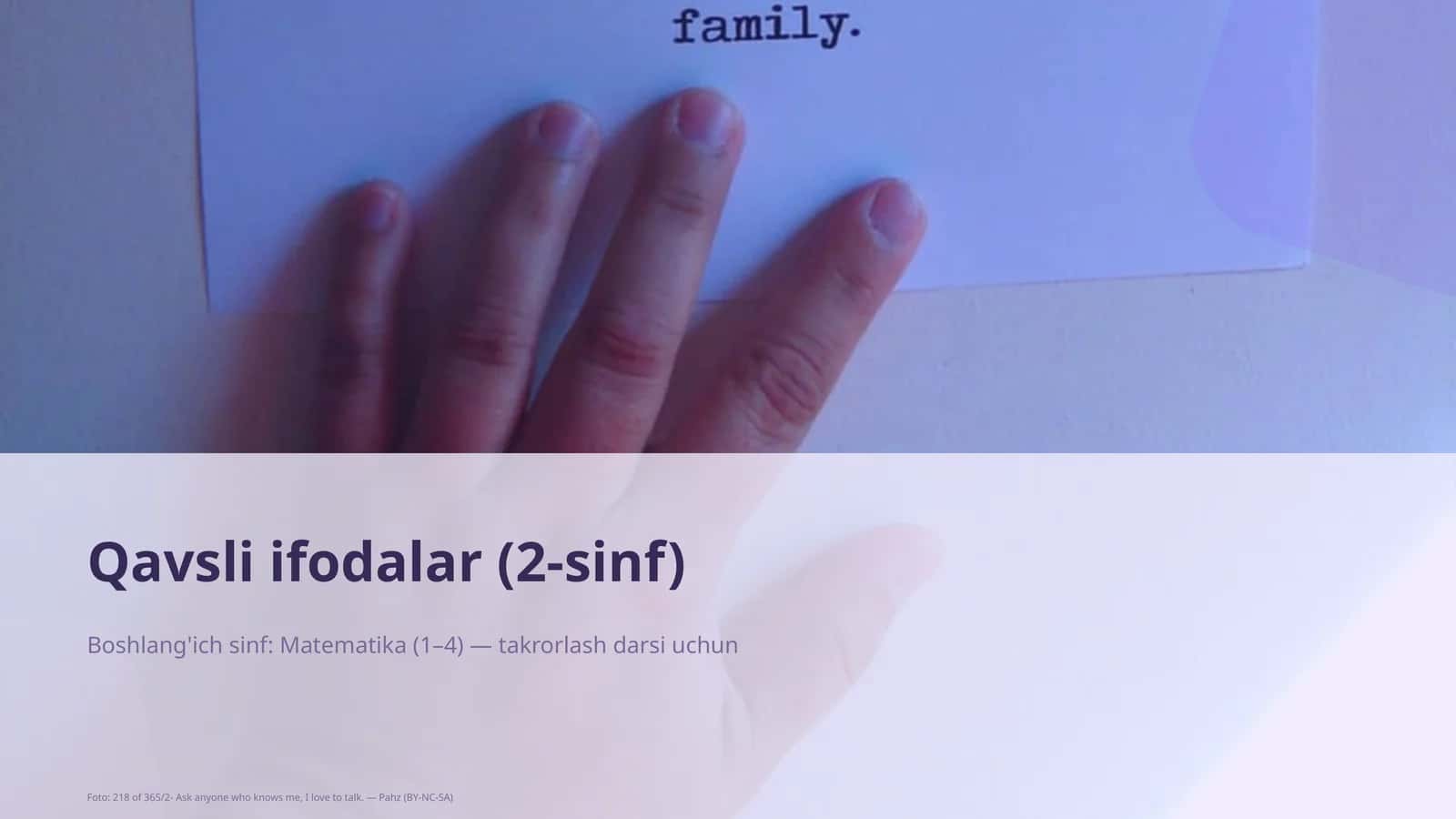 Qavsli ifodalar (2-sinf) 3
