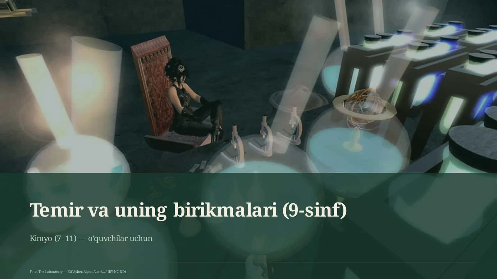 Temir va uning birikmalari (9-sinf) 1