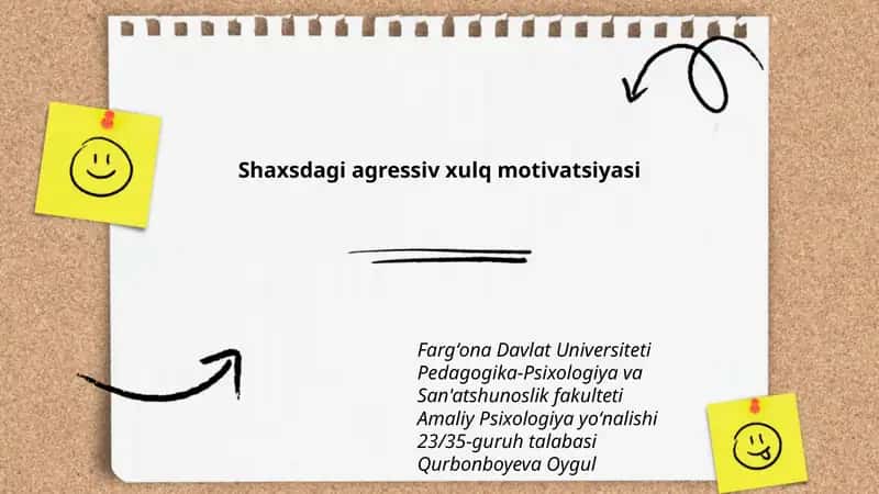 Shaxsdagi agressiv xulq motivatsiyasi 1