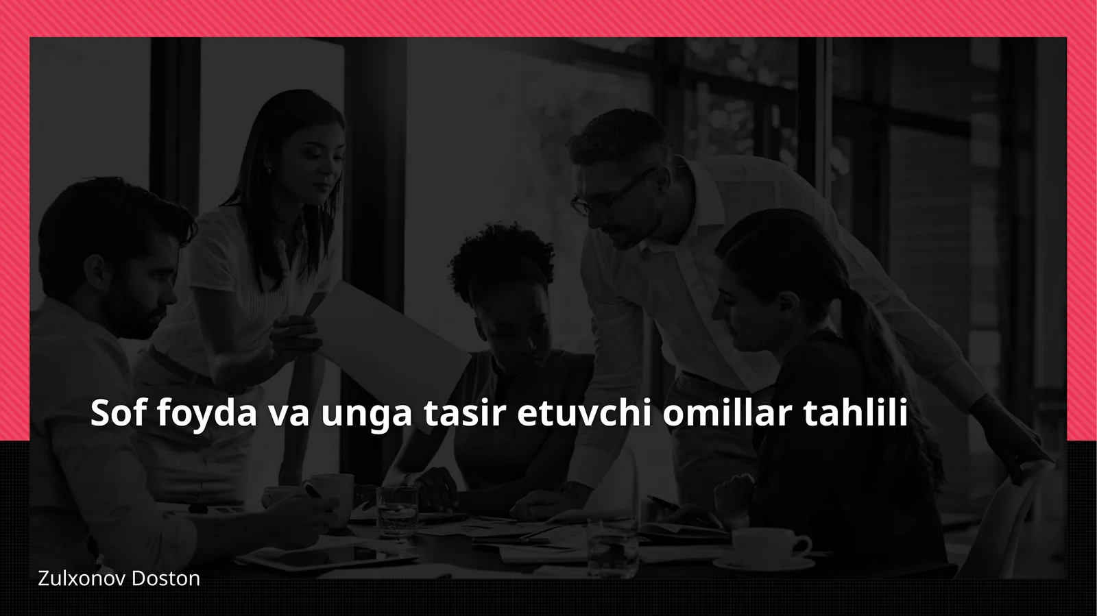 Soffoyda va unga tasir etuvchi omillar tahlili 1