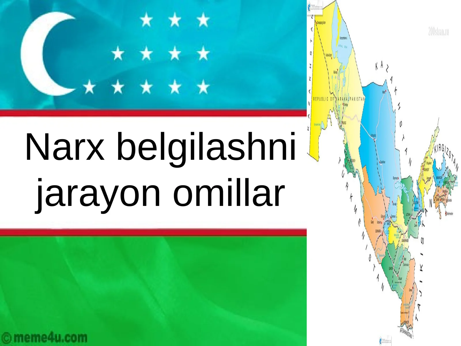 Narx belgilash jarayoni omillari 1