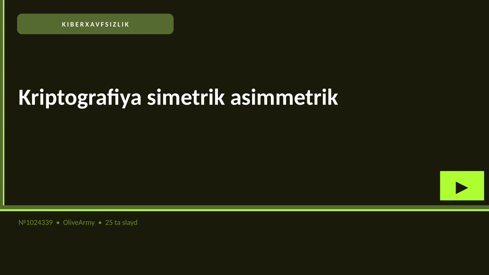 KIBERXAVFSIZLIK 1