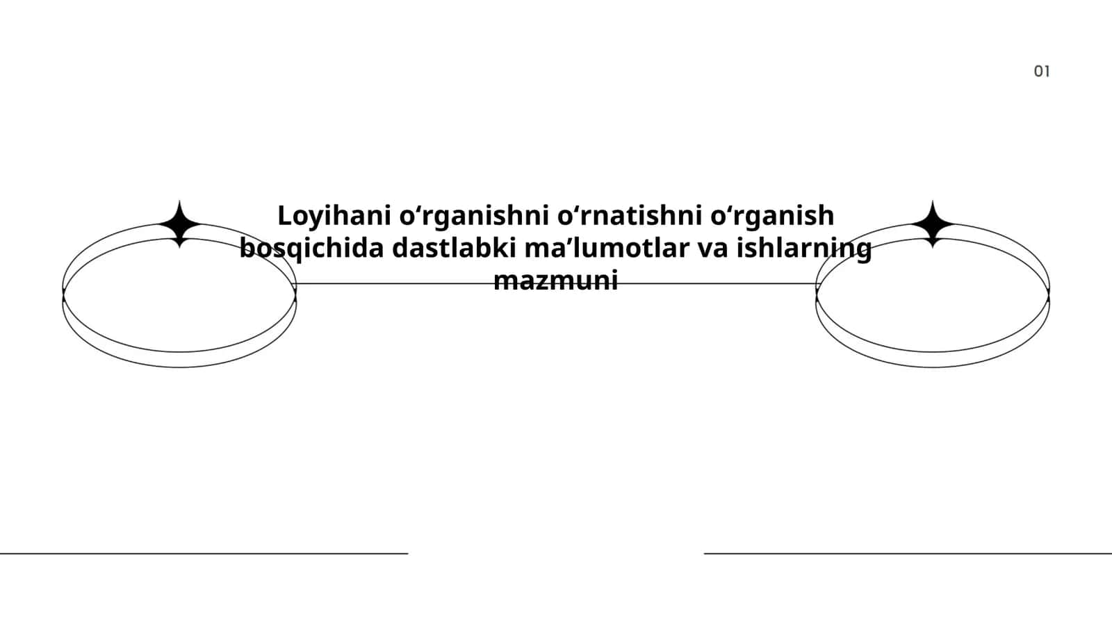 Loyihani oʻrganish tushunchasi 1