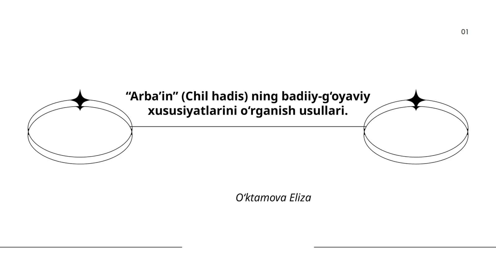 Arba'in hadislar 1