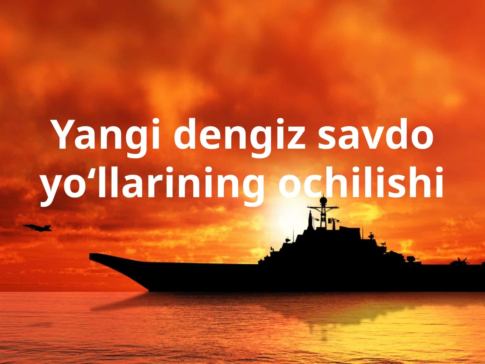 Yangidengiz savdo yo‘llarining ochilishi 1