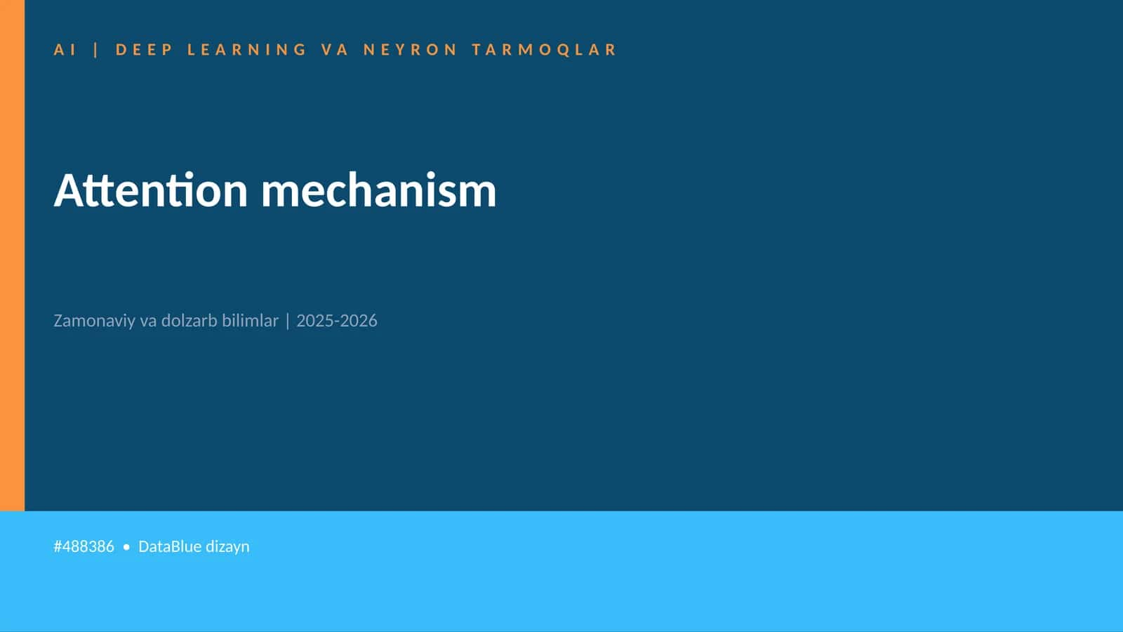 Attention mechanism 1