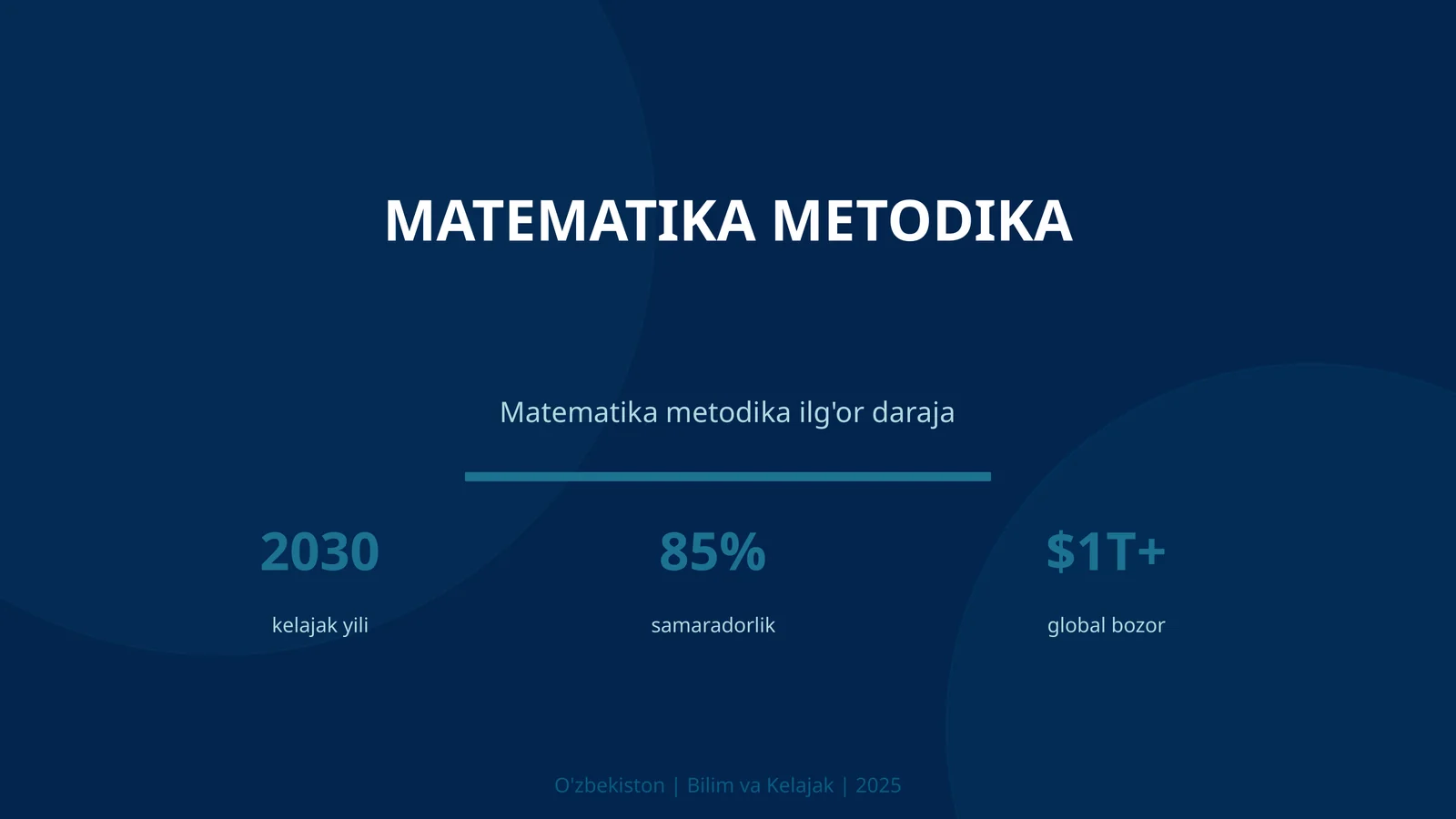 Matematika Metodika 1