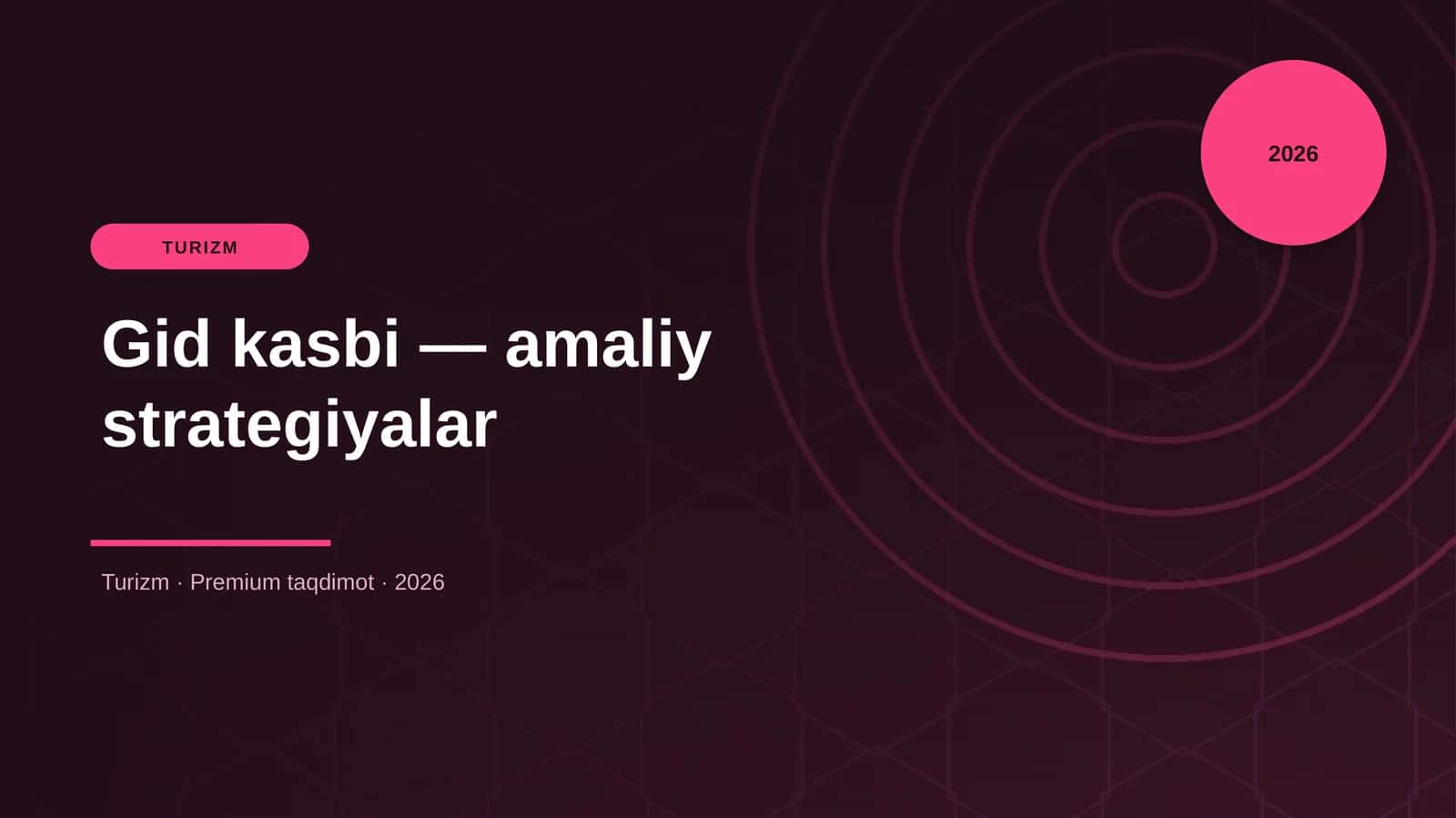 Gid kasbi — amaliy strategiyalar 1
