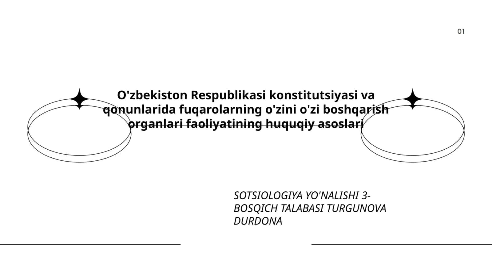 SOTSIOLOGIYA YO'NALISHI 3- BOSQICH TALABASI TURGUNOVA DURDONA 1