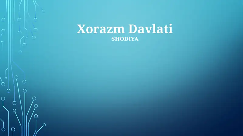 Xorazm Davlati 1