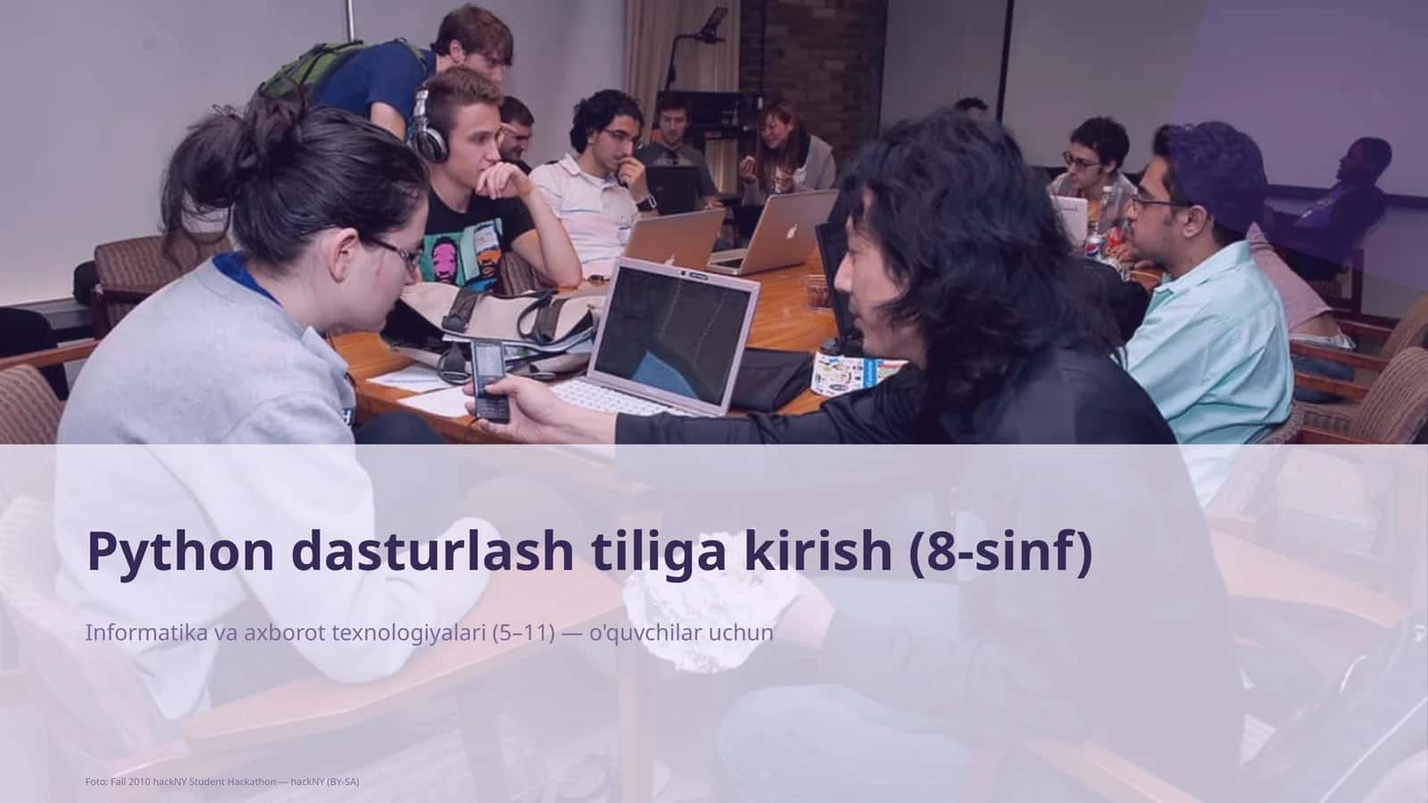 Python dasturlash tiliga kirish (8-sinf) 1