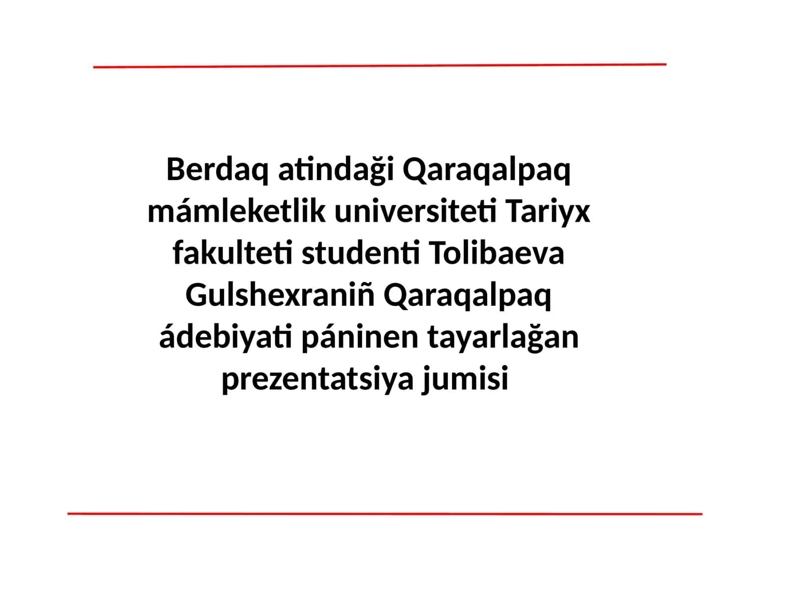 Berdaq Qarqabay ulı she'iri 1