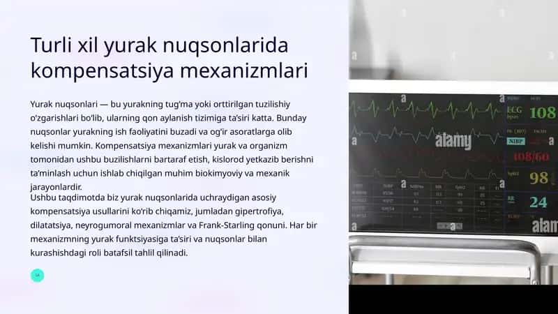 Yurak nuqsonlari va ularning kompensatsiya mexanizmlari 1