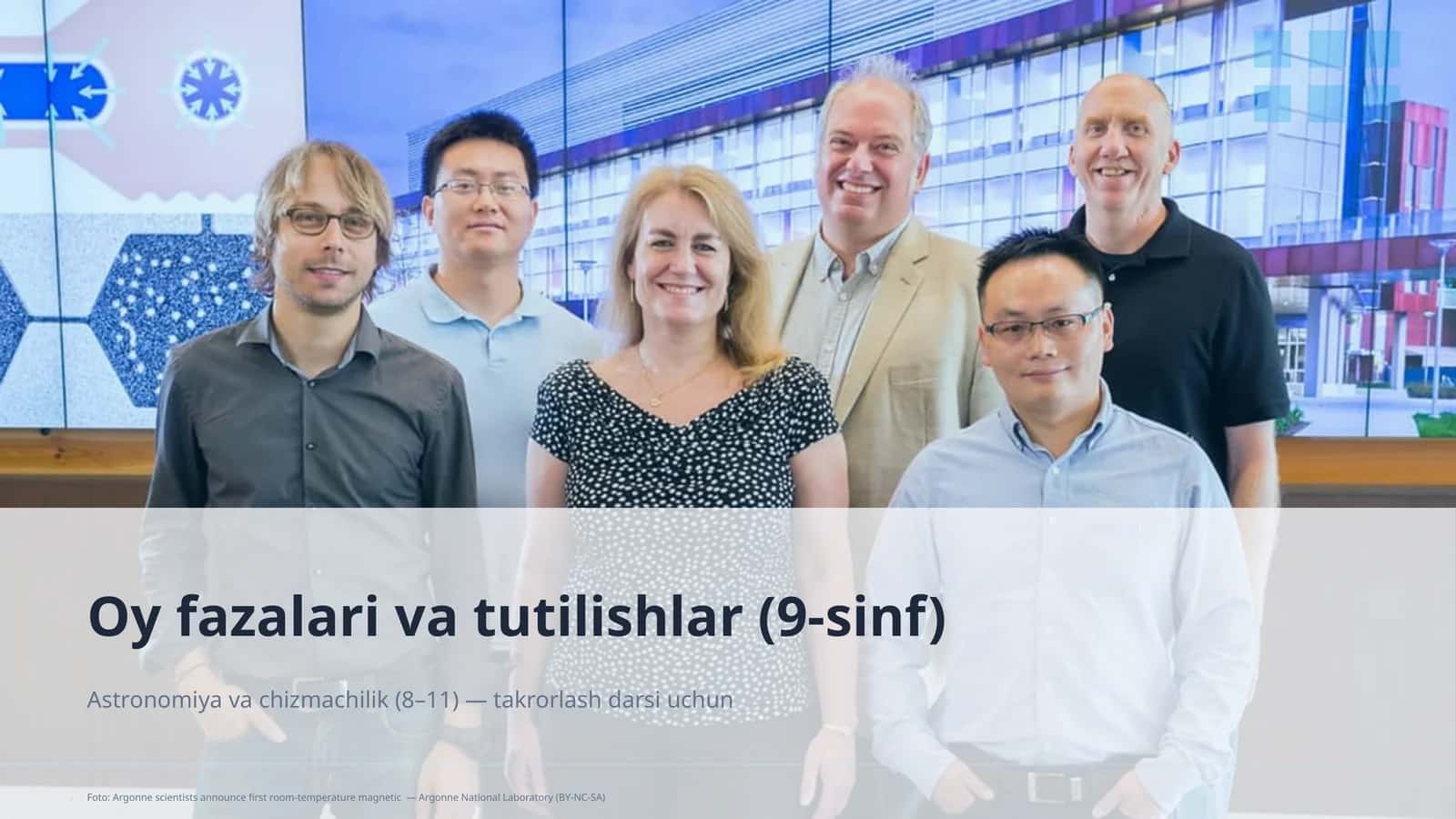 Oy fazalari va tutilishlar (9-sinf) 1