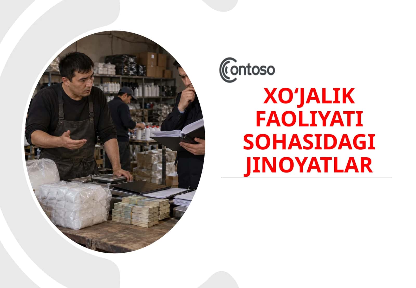 XO‘JALIK FAOLIYATI SOHASIDAGI JINOYATLAR 1