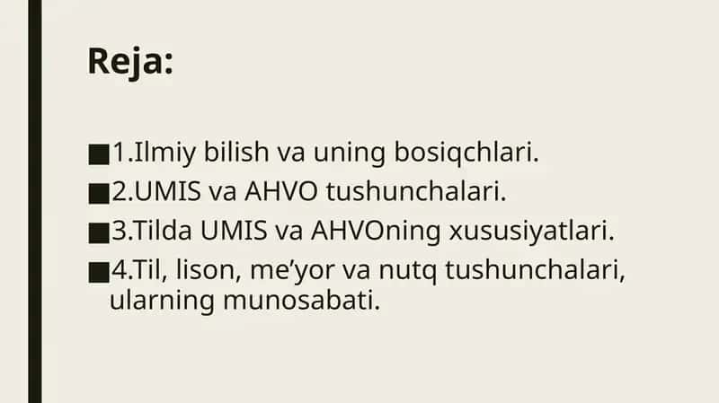 Ilmiy bilish va uning bosiqchlari 1