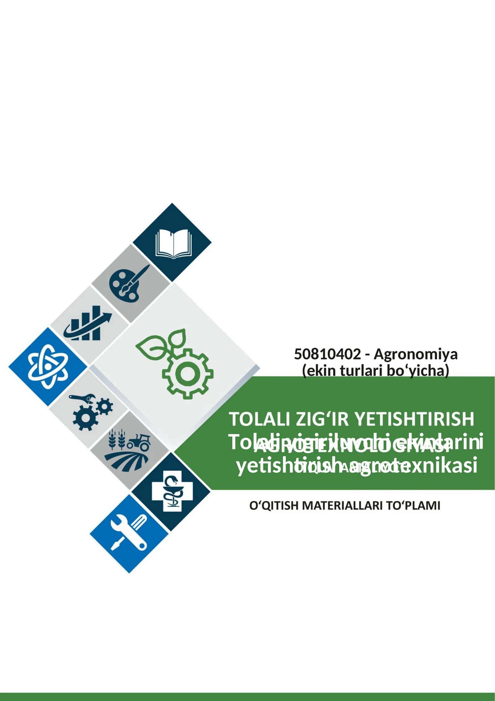 Tolali zig'ir yetishtirish. Tolali yigiriluvchi ekinlarini yetishtirish agrotexnikasi 1