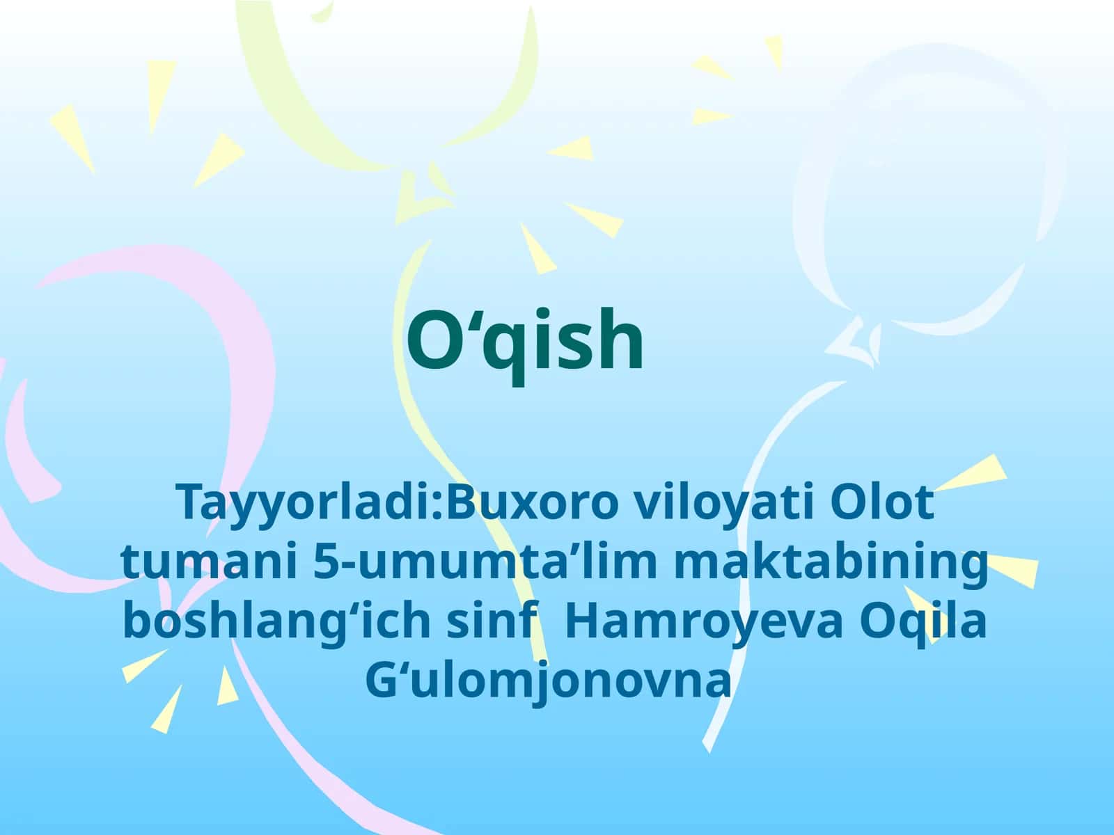 Mo'jiza(RahimBekniyoz) 1