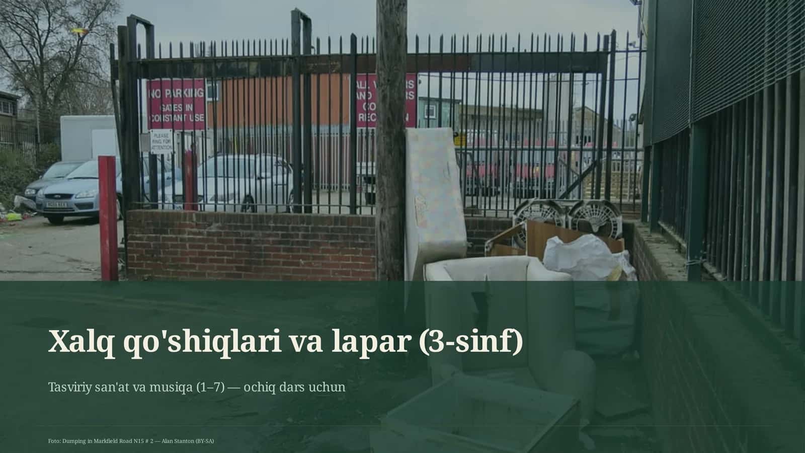 Xalq qo'shiqlari va lapar (3-sinf) 1