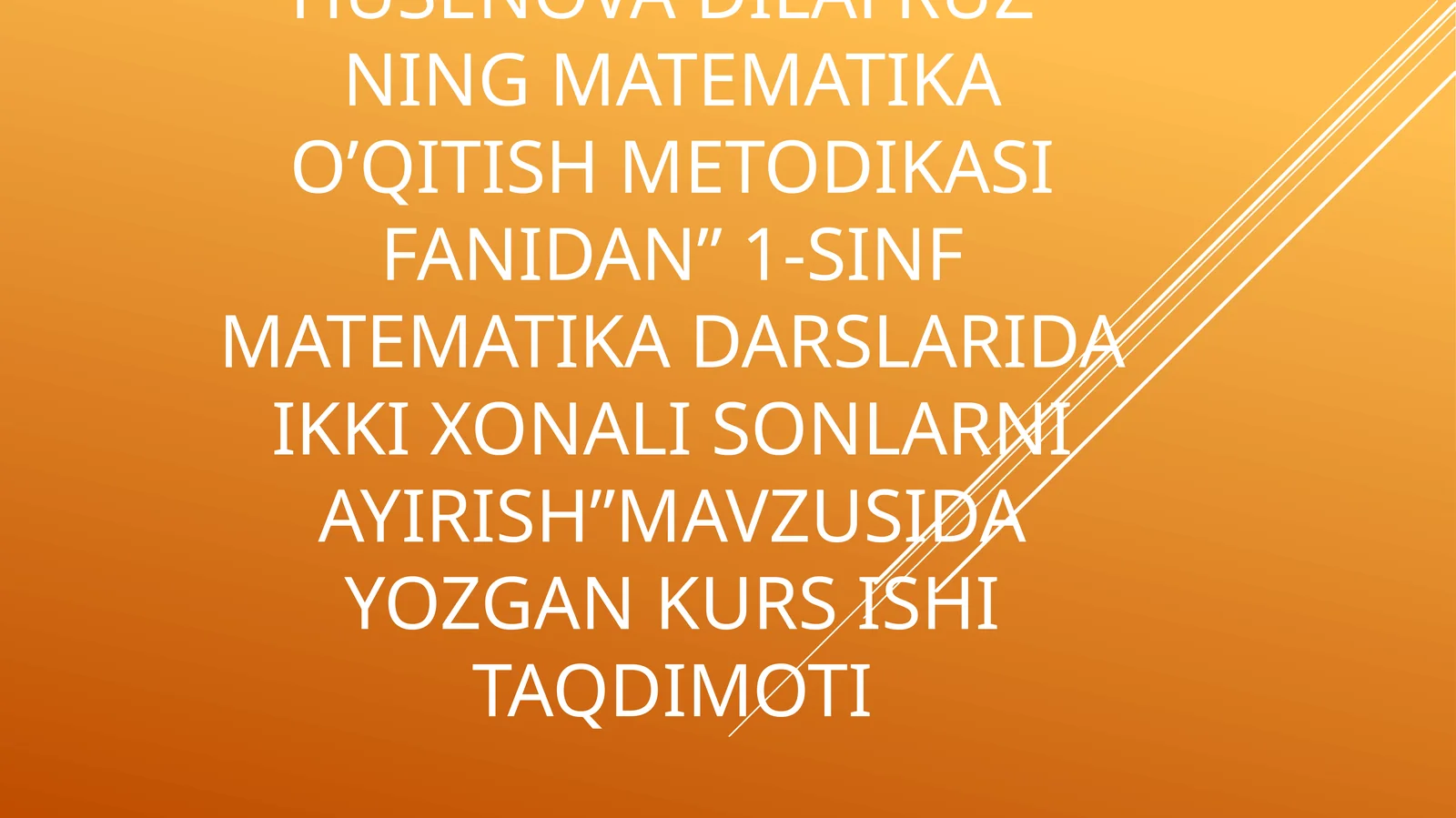 1-sinf matematika darslarida ikki xonali sonlarni ayirish 1