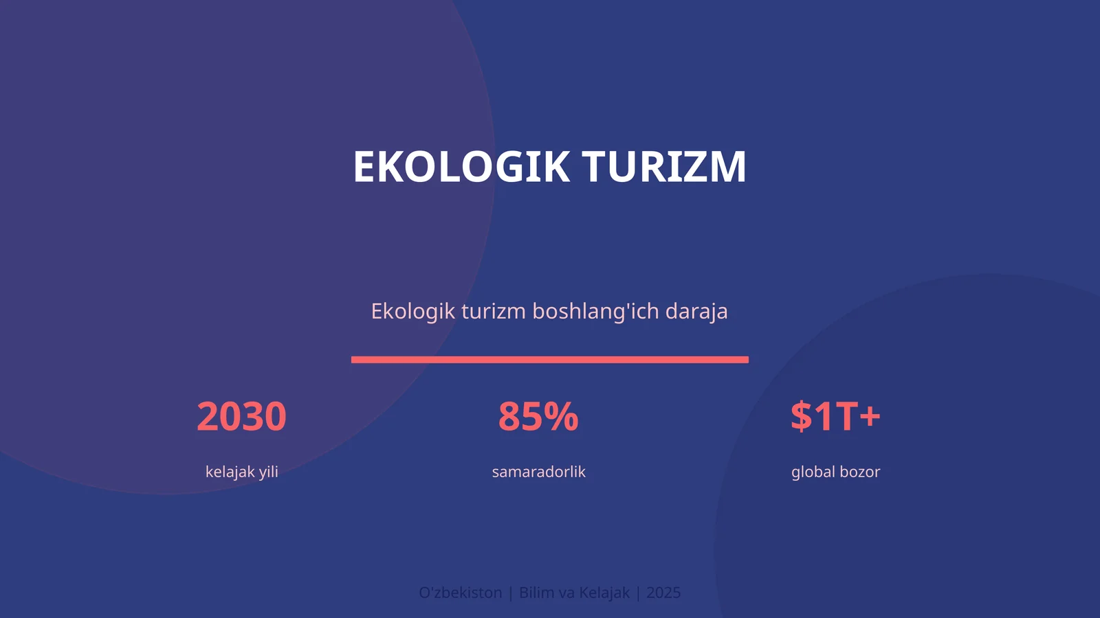 Ekologik turizm 1